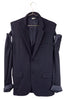 Comme des Garçons Black Deconstructed Sleeve Blazer Spring Summer 2011
