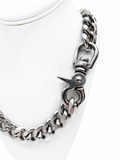 Cruize "Remy" Silver Heavy Duty Chain Massive Industrial Lobster Clasp