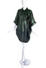 Lanvin Metallic Green Cocoon Shirt Dress - BOUTIQUE PURCHASE PRICE