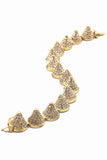 Eddie Borgo Pavé Diamond Gold and Silver Cone Bracelet