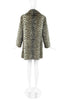 Blackburn Faux Fur Leopard Print Double Breasted Coat