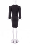 Jacqueline de Ribes Black Tuxedo Dress - BOUTIQUE PURCHASE PRICE