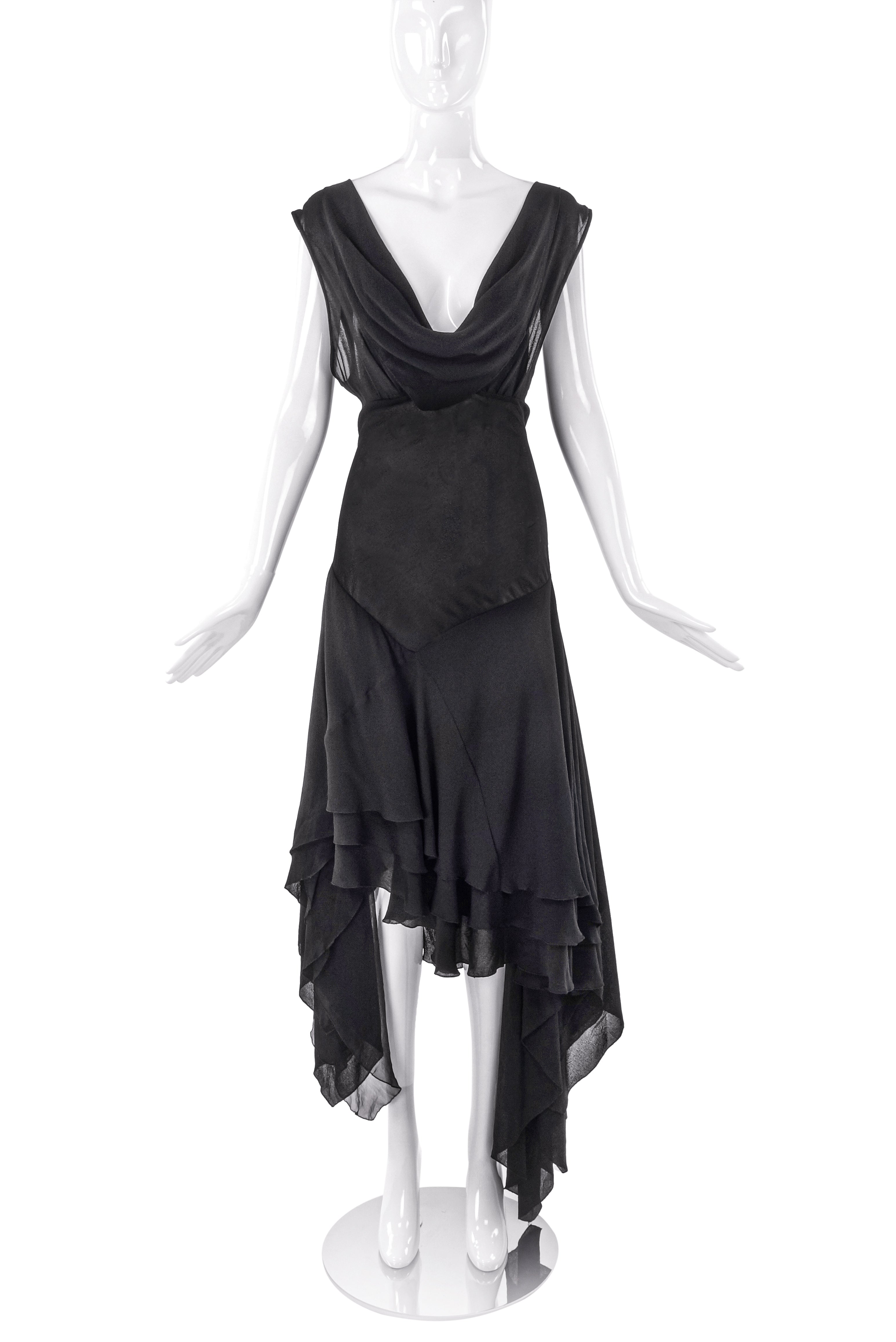 antonio berardi black dress Black High Low Dress