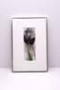 Georgia O'Keeffe Flower Print in Skinny 1970's Nielsen Metal Frame
