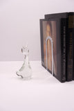 Vintage Glass Baby Duck Sculpture