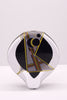 Geometric Memphis Style Vase Signed