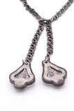 Lanvin Bolo Necklace with Small Mirror Pendants FW2010 - BOUTIQUE PURCHASE PRICE