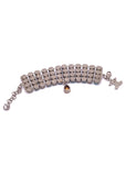 Fausto Puglisi Aquamarine Blue and Crystal Diamond Bracelet / Choker