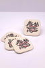Vintage Melamine Totem Coasters