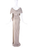 Vivienne Westwood Ivory Drape Wrap Dress Gown with Corset Detail