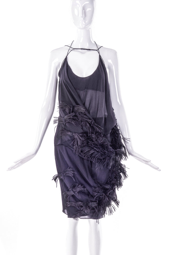 Ohne Titel Silk Feather Embroidery Ensemble