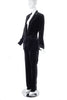 D&G by Dolce & Gabbana Velvet Satin Stitch Tuxedo Suit FW2007