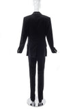 D&G by Dolce & Gabbana Velvet Satin Stitch Tuxedo Suit FW2007