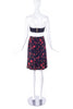 Yves Saint Laurent Rose Print Wrap Skirt - BOUTIQUE PURCHASE PRICE