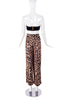 Paco Rabanne Leopard Print Silk Lounge Pants - BOUTIQUE PURCHASE PRICE
