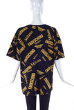 Moschino Couture "Fauxschino" Oversized T-Shirt - BOUTIQUE PURCHASE PRICE