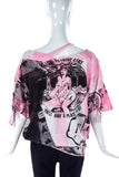 "Eat Lipstick" Punk Deconstructed "Boy Whore" T-shirt