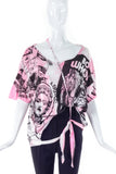 "Eat Lipstick" Punk Deconstructed "Boy Whore" T-shirt