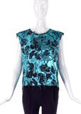 Marques Almeida Metallic Floral Brocade Top - BOUTIQUE PURCHASE PRICE