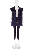 Girbaud Oversized Denim Square Vest - BOUTIQUE PURCHASE PRICE