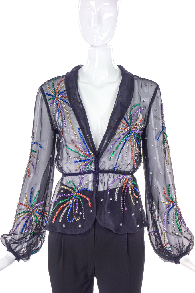 Vintage Fireworks Blouse