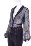 Vintage Fireworks Blouse