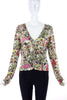 John Galliano "Flapper Dinner Party" Print Cardigan