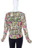 John Galliano "Flapper Dinner Party" Print Cardigan