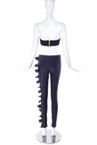 Emanuel Ungaro by Fausto Puglisi One Side Ruffle Pants