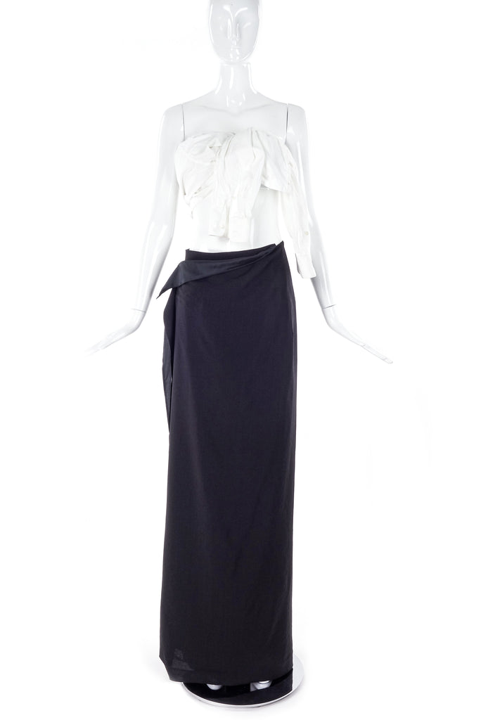 Maison Margiela Tuxedo Wrap Skirt