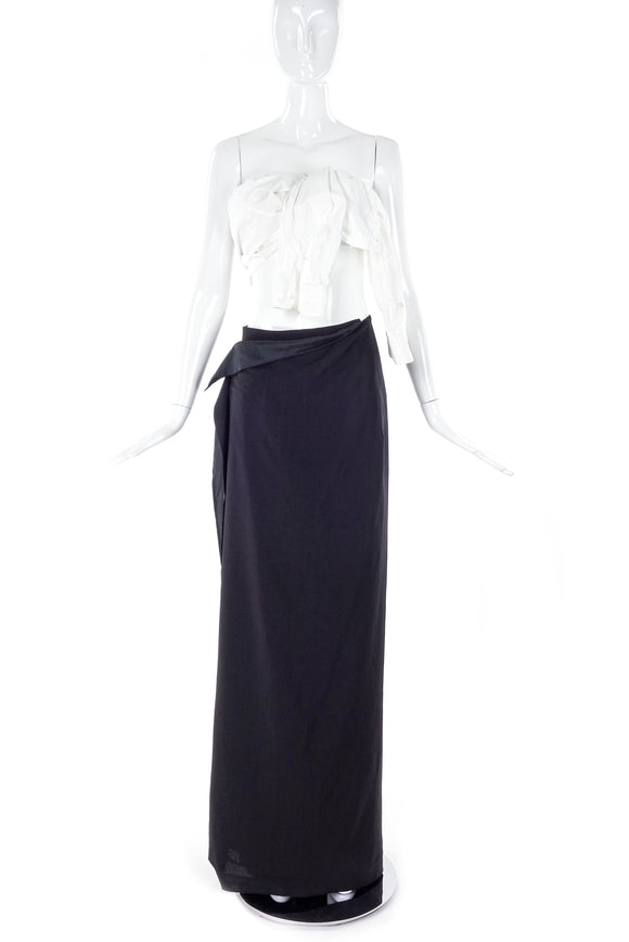 Maison Margiela Tuxedo Wrap Skirt