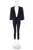 Maison Martin Margiela Exaggerated Padded Shoulder Cape with Oversized Lapel