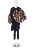 Junya Watanabe Faux Fur Leopard Flintstone Top/Dress