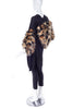 Junya Watanabe Faux Fur Leopard Flintstone Top/Dress