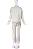 Helmut Lang "Paint Splatter" Jacket and Trouser Set SS1998