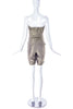 "Undercover" Gold Jumpsuit with a Geometric Print - BOUTIQUE PURCHASE PRICE