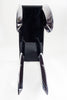 "Silence of Eclipse" Lucite Black and Clear Console Table by Mikhail Loznikov - signed & dated 1992