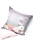 Vintage Silk Square 1970's Flower Christian Dior Pillow