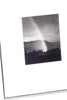 Black and White Georgia O'Keeffee Landscape Prints in Skinny Vintage Silver Metal Frame