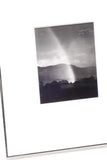 Black and White Georgia O'Keeffee Landscape Prints in Skinny Vintage Silver Metal Frame