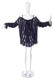 Yves Saint Laurent by Tom Ford Shredded Knit Blouse FW 2002