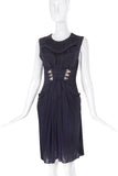 Marius Schwab Corset Dress with Drape Details