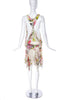 Christian Dior by John Galliano Chiffon Floral Print Dress from S/S2004