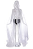 White Tulle "Garden of Eden" Hooded Cape