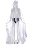 White Tulle "Garden of Eden" Hooded Cape
