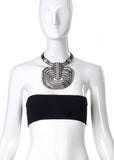 Lanvin Dedale Art Deco Crystal Collar Pendant