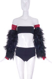 A Set of "Monkey Hair" Detached Sleeves
