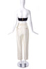 Chanel Ivory Nautical Cargo Trouser