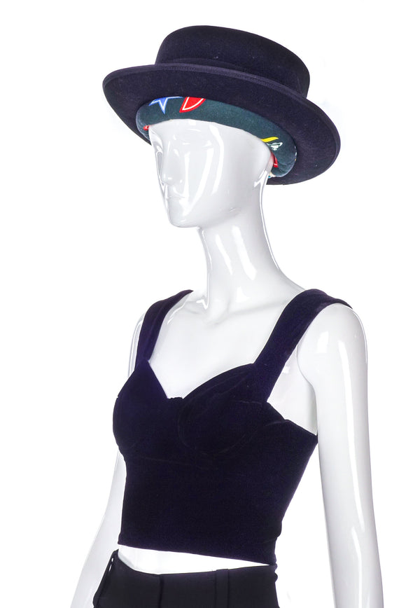 Vivienne Westwood Exaggerated Top Hat FW2014