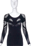 Alexander McQueen McQ Fishnet Cut-Out Top or Dress